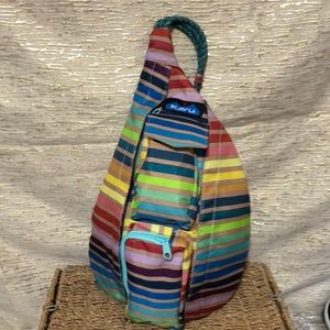 Kavu Color Run Rope Sling Summer Crossbody Backpack Bag